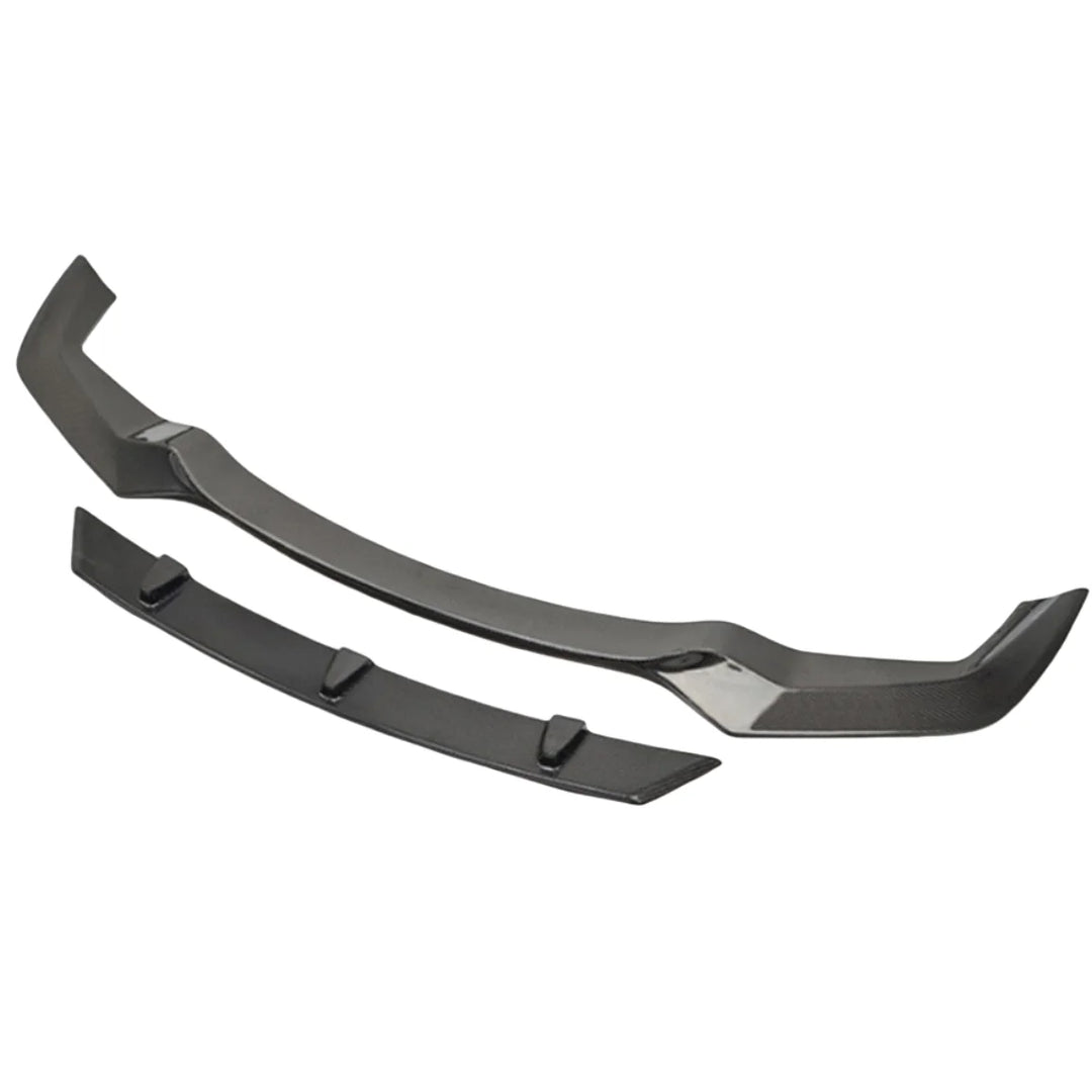 BMW M2 F87 N55 OG genuine carbon fibre front splitter V3 alternate shot