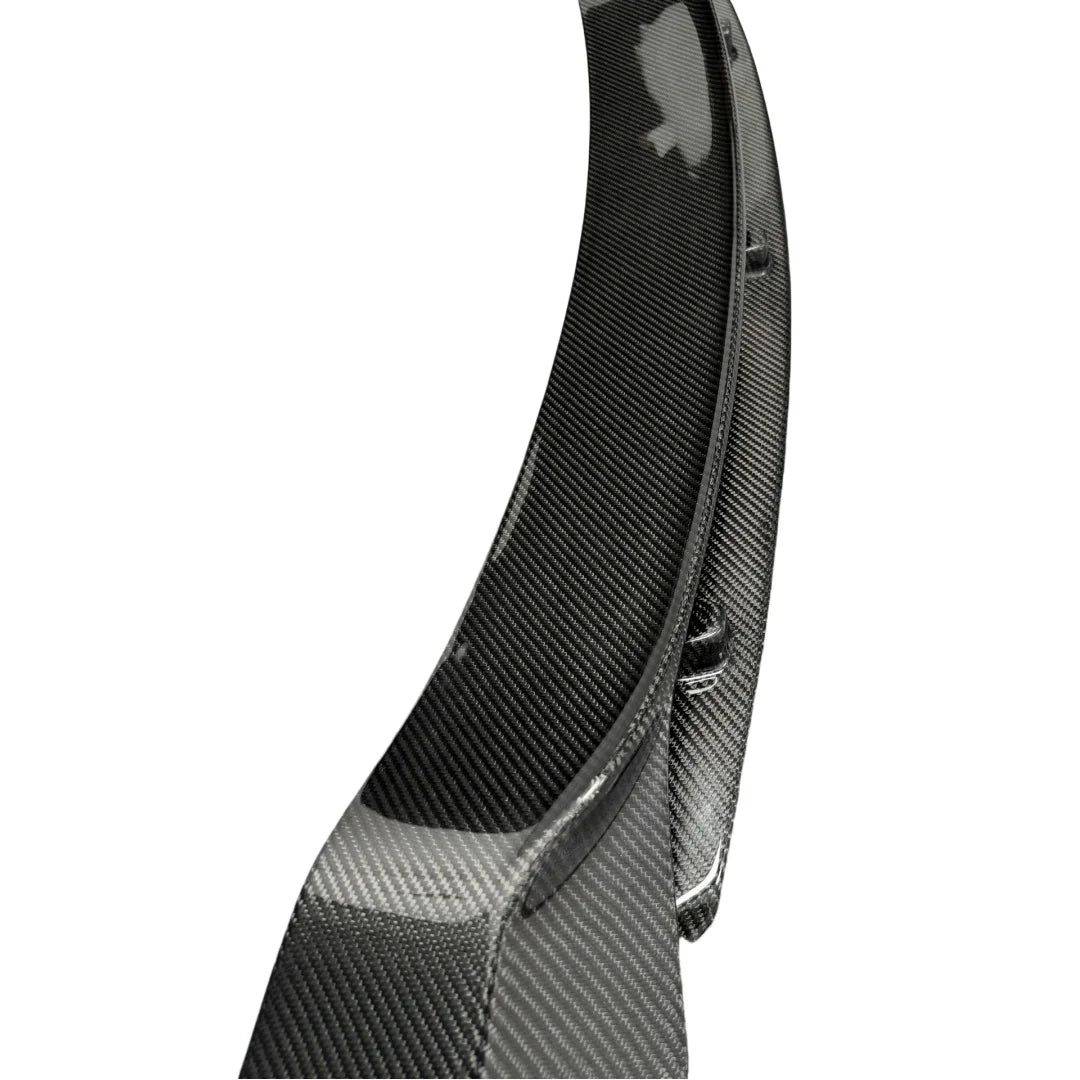Genuine carbon fibre front splitter V3 for BMW M2 F87 N55 OG close up