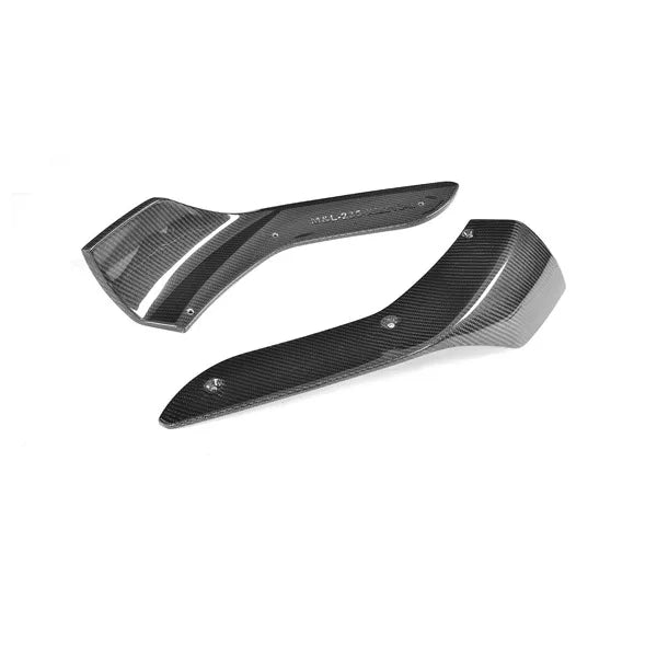 BMW M2 M2C F87 genuine carbon fibre corner splitters V1