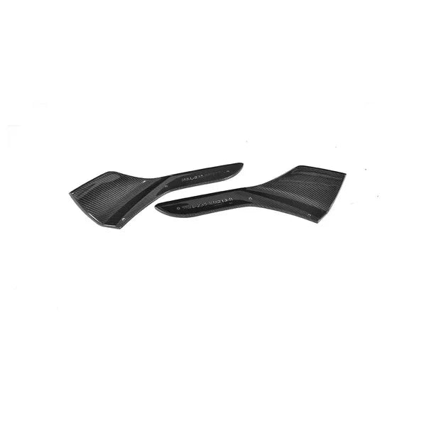 Genuine carbon fibre corner splitters V1 for BMW M2 M2C F87