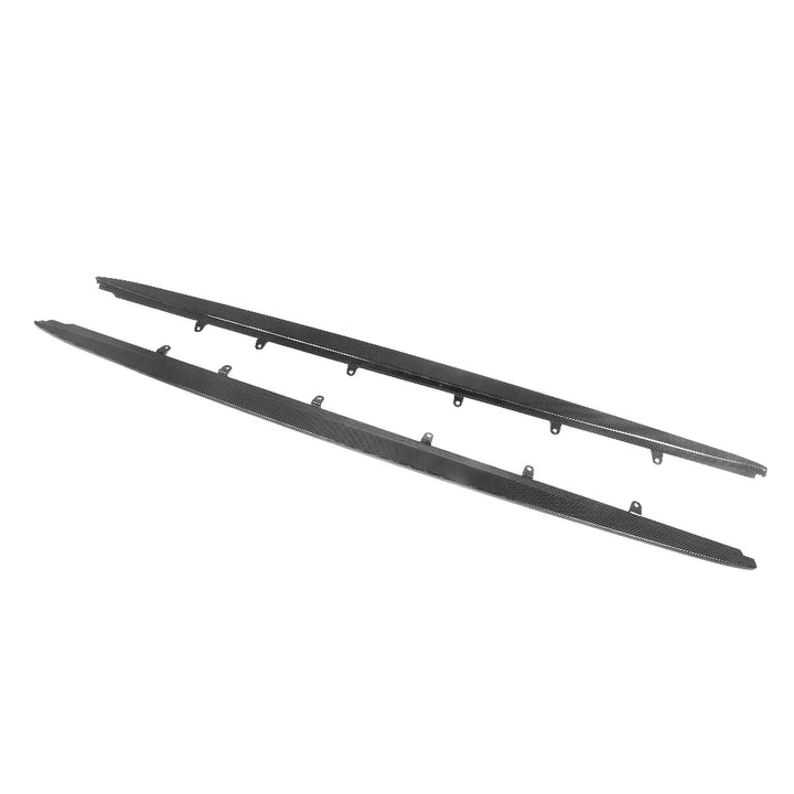 BMW G30 G31 F90 M5 dry carbon fibre side skirts V2 pair