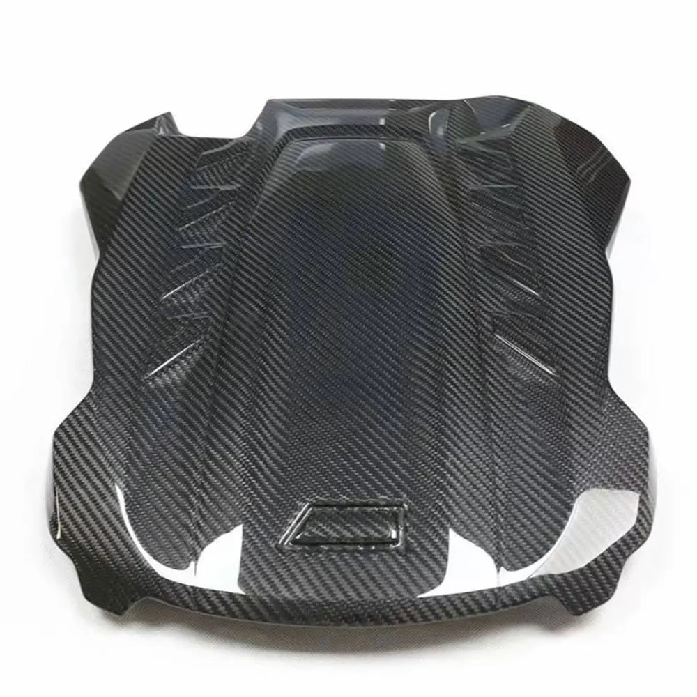 BMW X5M F95 X6M F96 dry carbon fibre engine cover