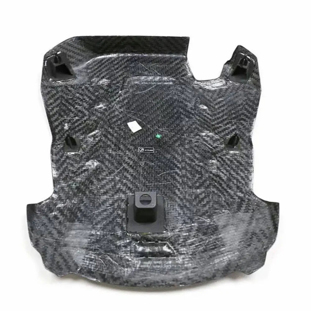 BMW X5M F95 dry carbon fibre engine cover rear side