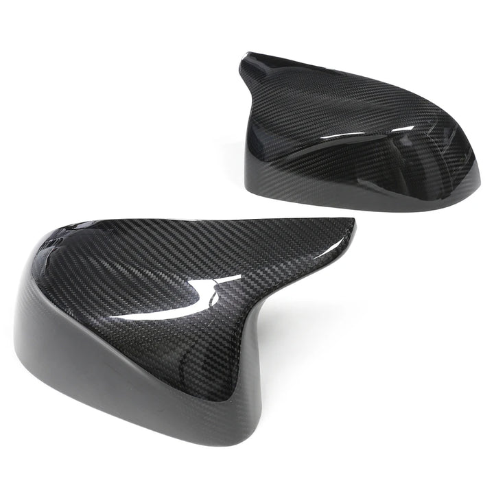BMW X3M X4M X5M X6M dry carbon fibre wing mirror covers pair