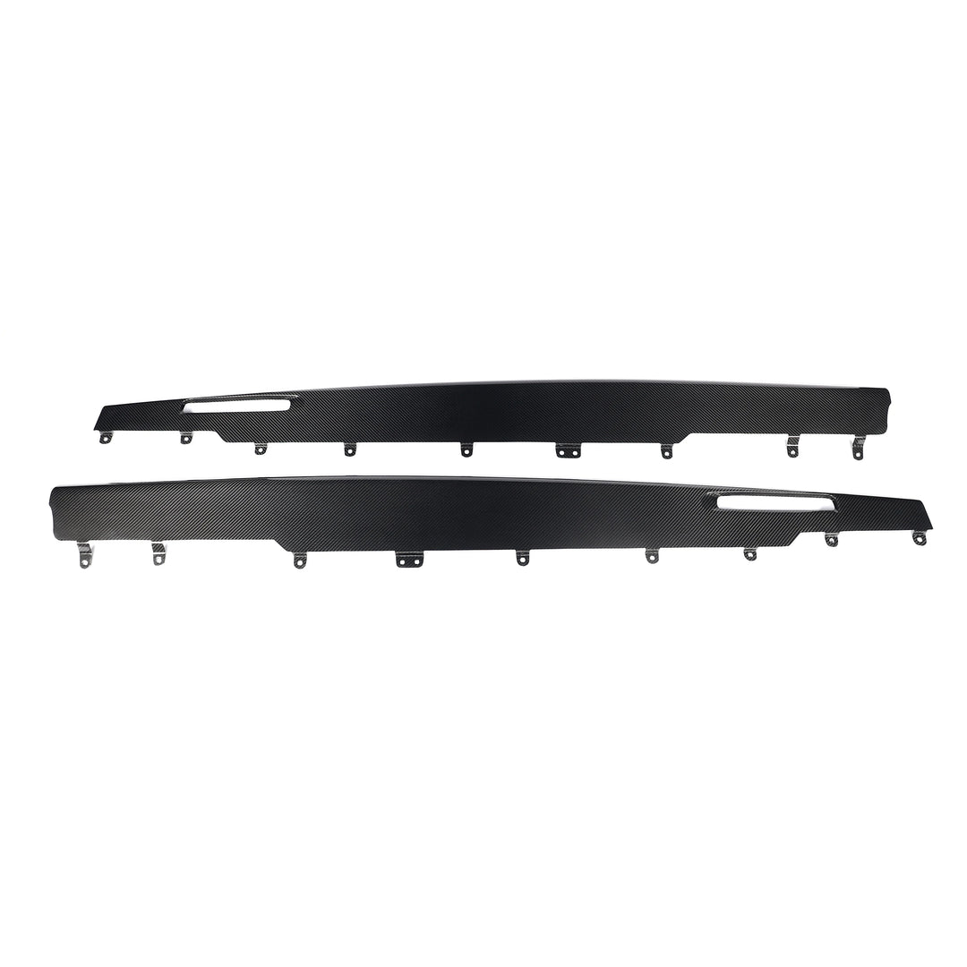 Genuine dry carbon fibre side skirts for BMW X5 X5M X6 X6M G05 G06