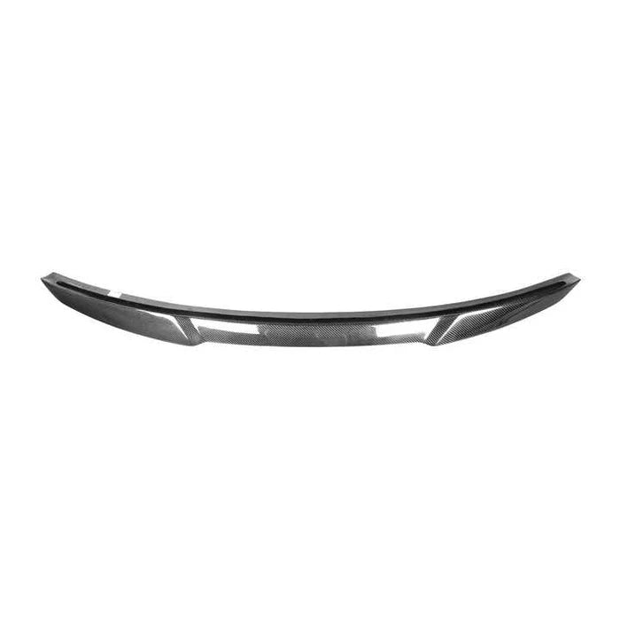 Carbon fibre rear spoiler V1 for BMW X5M tailgate mid-section