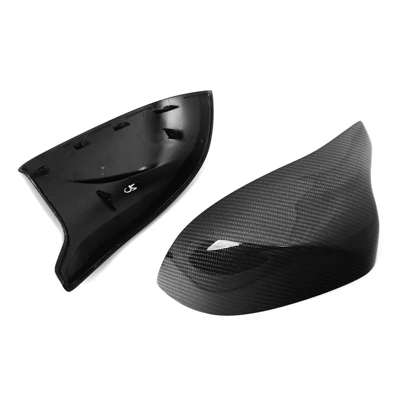 BMW X6M F96 genuine carbon fibre direct-replacement mirror cover