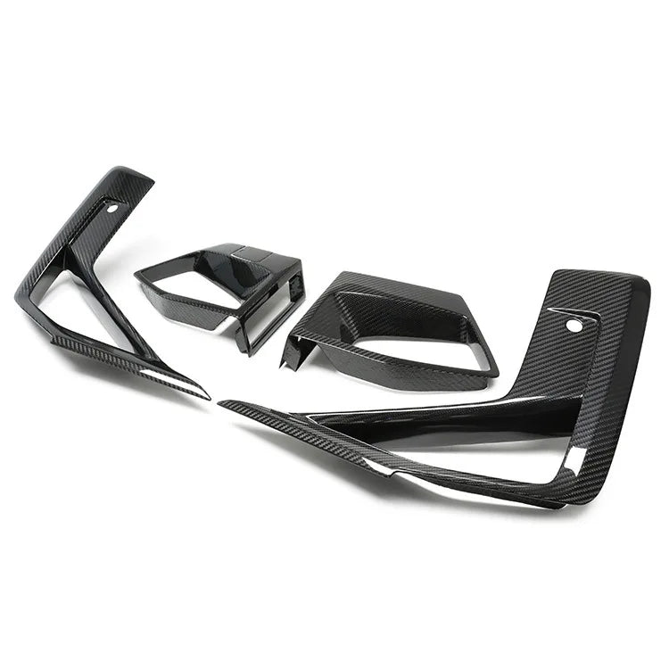 BMW X3M F97 X4M F98 LCI dry carbon fibre front bumper trim