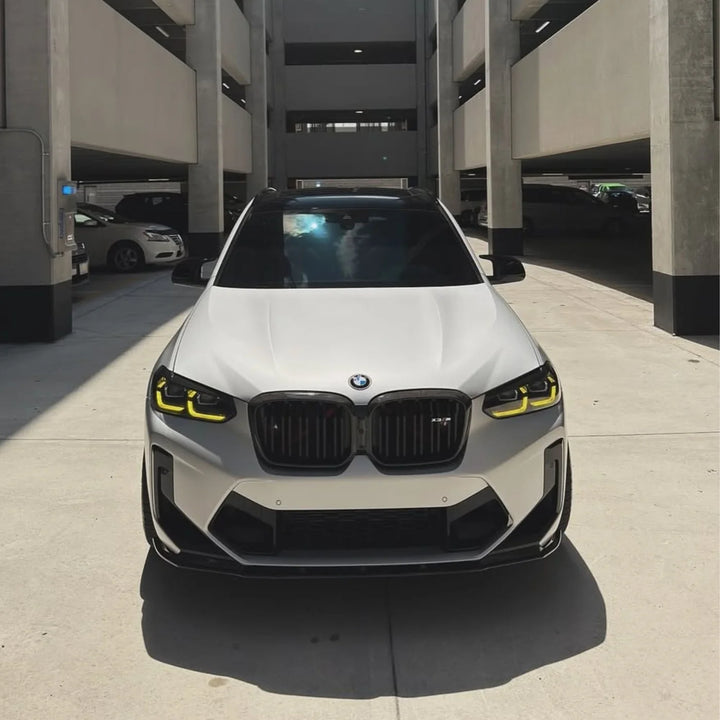 Yellow DRL LED board for BMW F97 LCI adaptive headlight