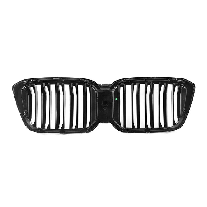 Genuine dry carbon fibre double slat kidney grille for BMW X3 X3M X4 X4M LCI