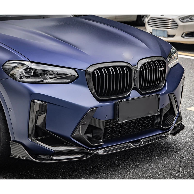 BMW X4M F98 LCI kidney grille installed