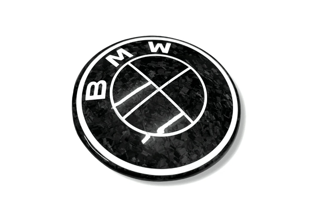 BMW Real Carbon Fibre Overlay Badges | Multiple Designs & Sizes | AutoCap Solutions