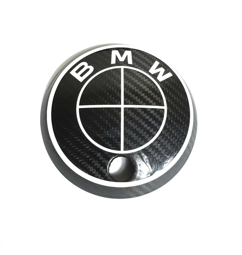 BMW Real Carbon Fibre Overlay Badges | Multiple Designs & Sizes | AutoCap Solutions