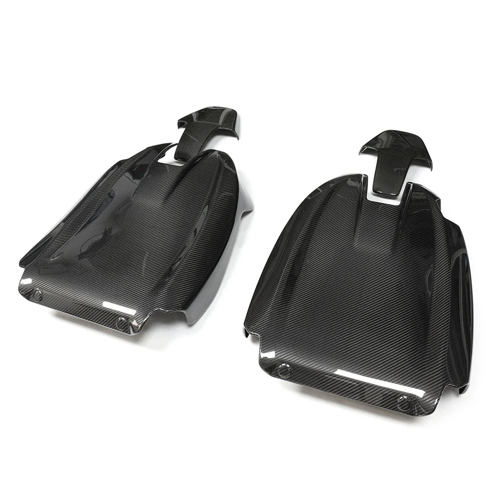 BMW M8 M4 M2 G42 dry carbon fibre seat backs pair