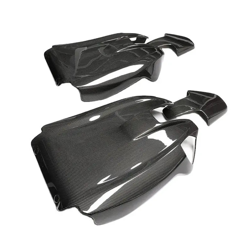 BMW M2 G87 front seats fitted with dry carbon fibre seat backs