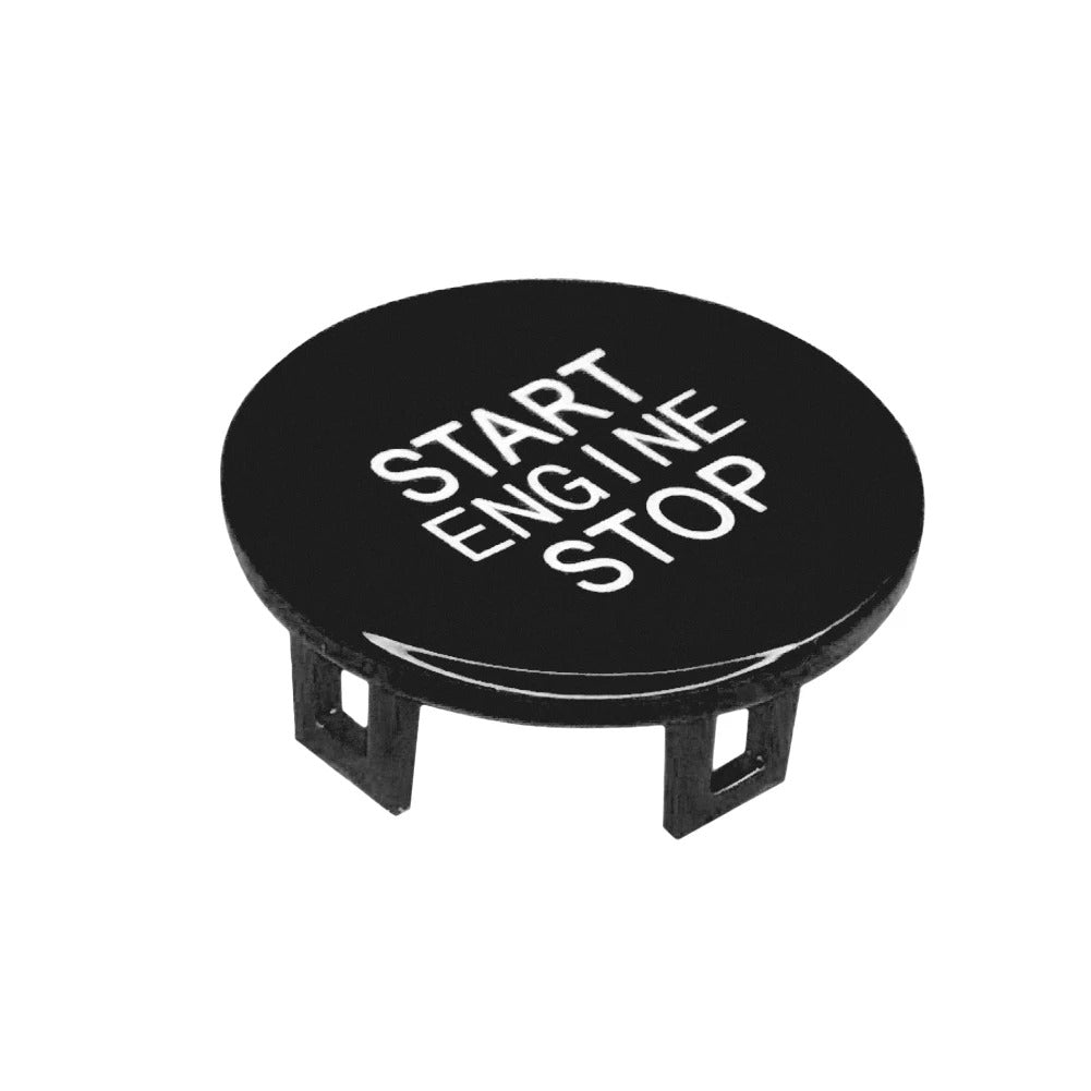 BMW G-Series &amp; Current F-Chassis Black Start/Stop Engine Button — Direct Replacement