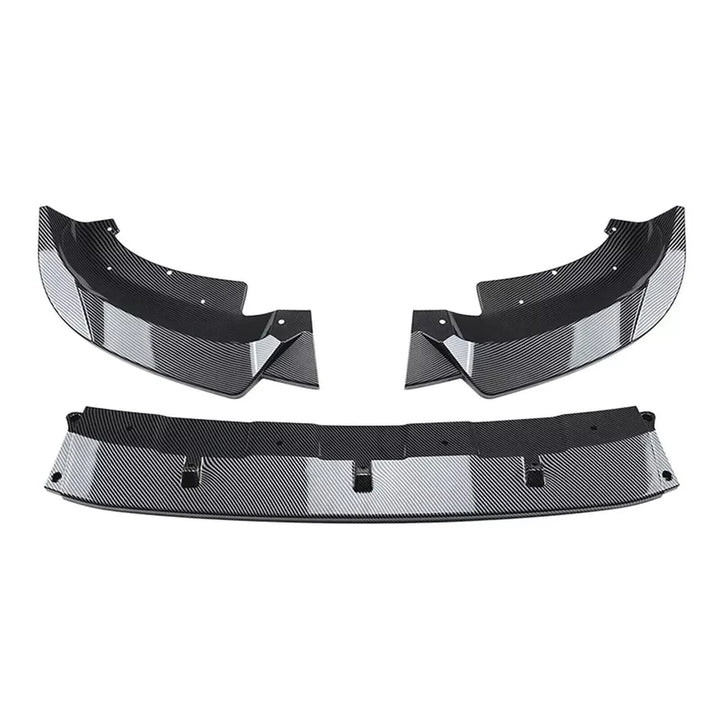 Carbon fibre look ABS front splitter for BMW X4 M Sport