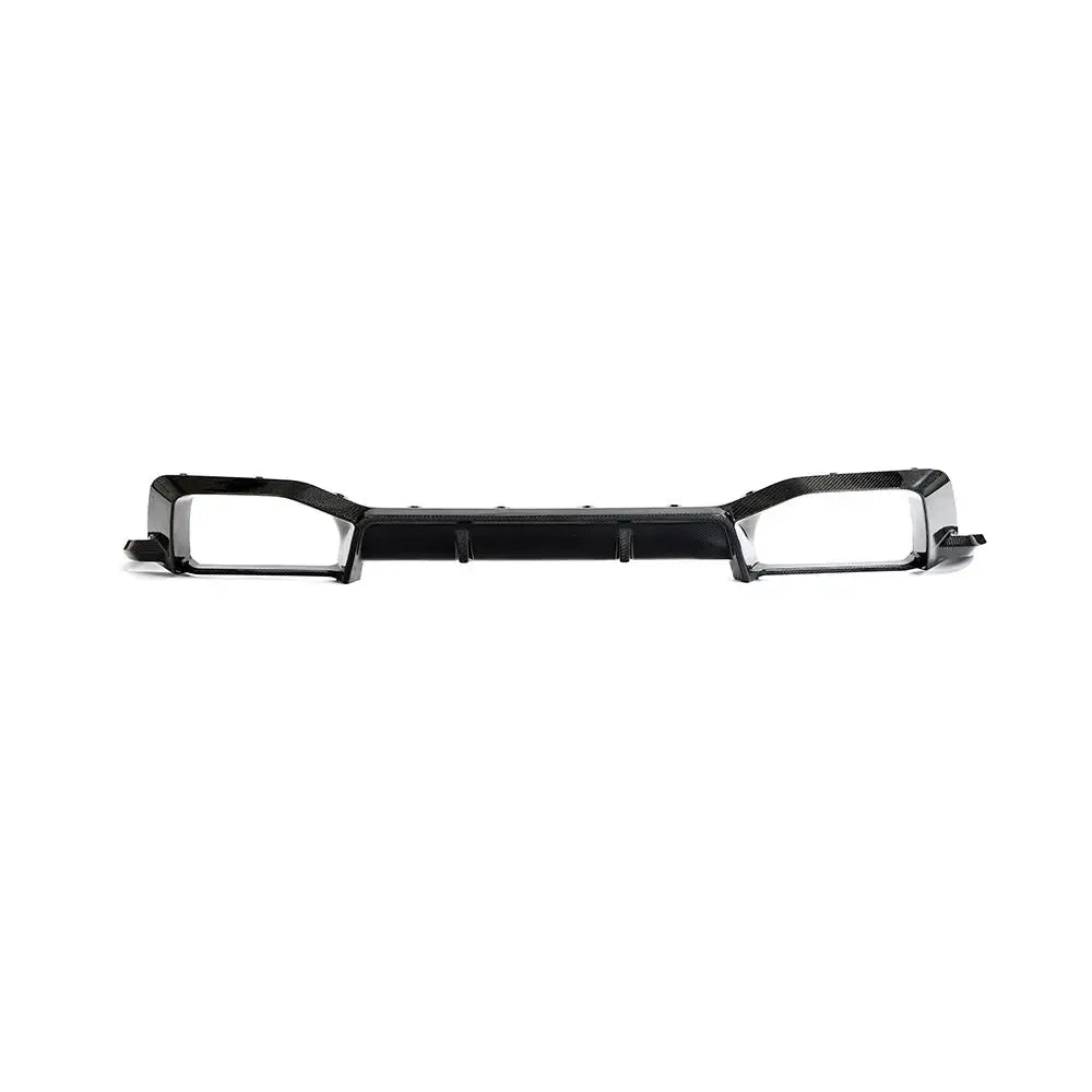 Carbon fibre diffuser for BMW X4M F98 Pre-LCI front view