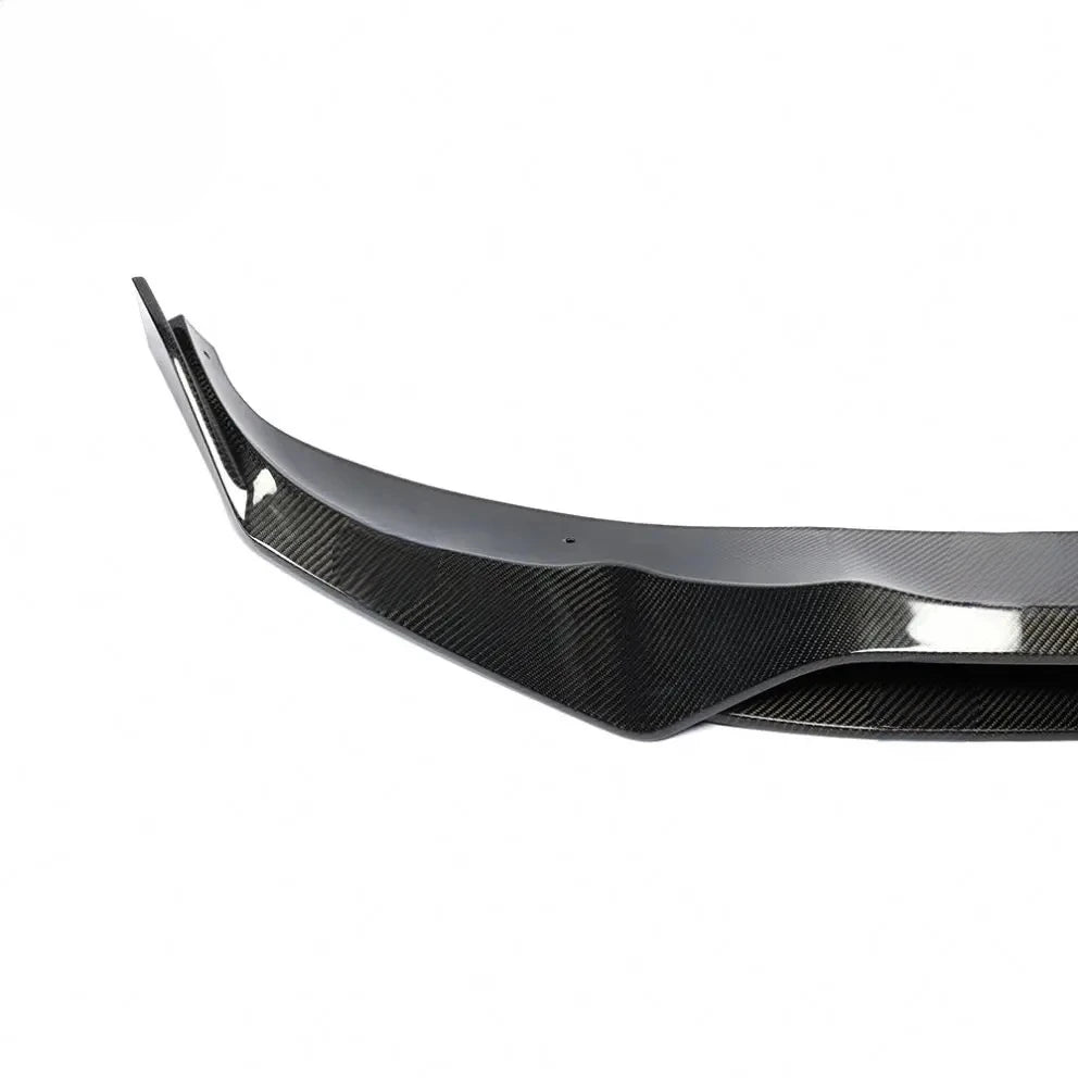 Carbon fibre front splitter close up for BMW X5 G05