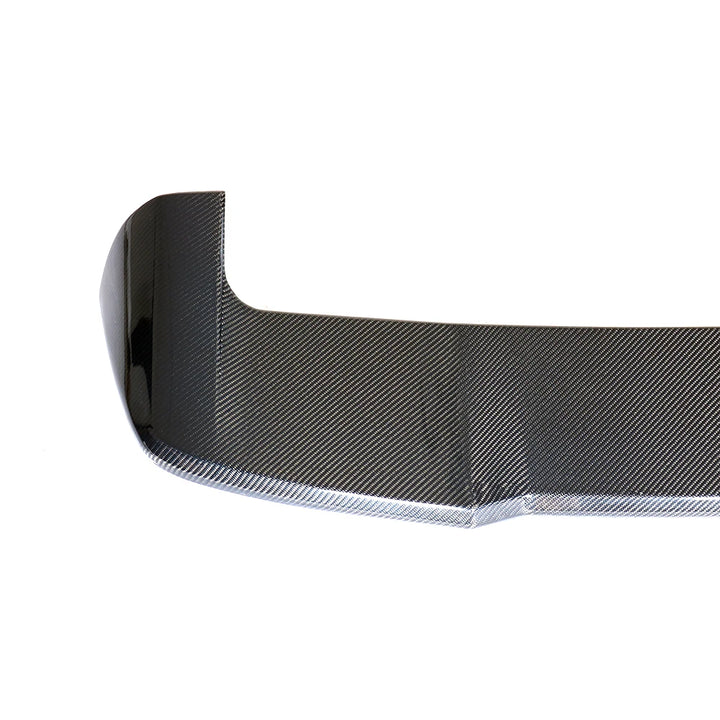 BMW G05 X5 M Sport Pre-LCI full carbon fibre body kit V1 spoiler close up