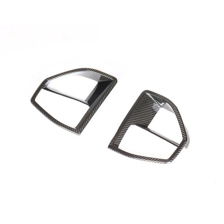 Genuine dry carbon fibre front vent add-on for BMW X5 G05