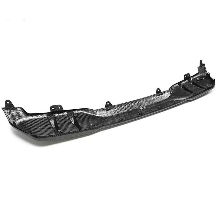 BMW X5 G05 rear bumper dry carbon fibre detail
