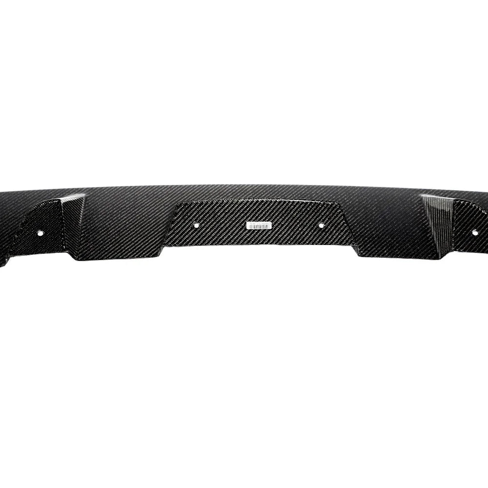 BMW X5 G05 M Sport LCI dry carbon fibre front splitter V2 close up
