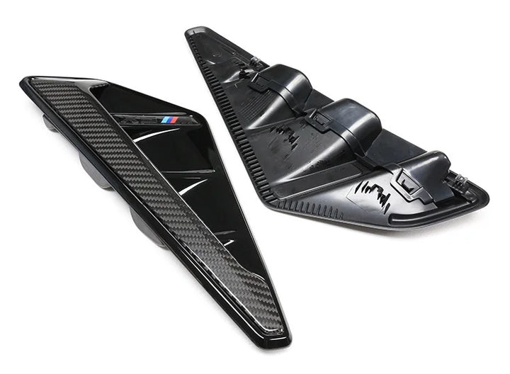 BMW X5M F95 Pre-LCI side profile carbon fibre detail