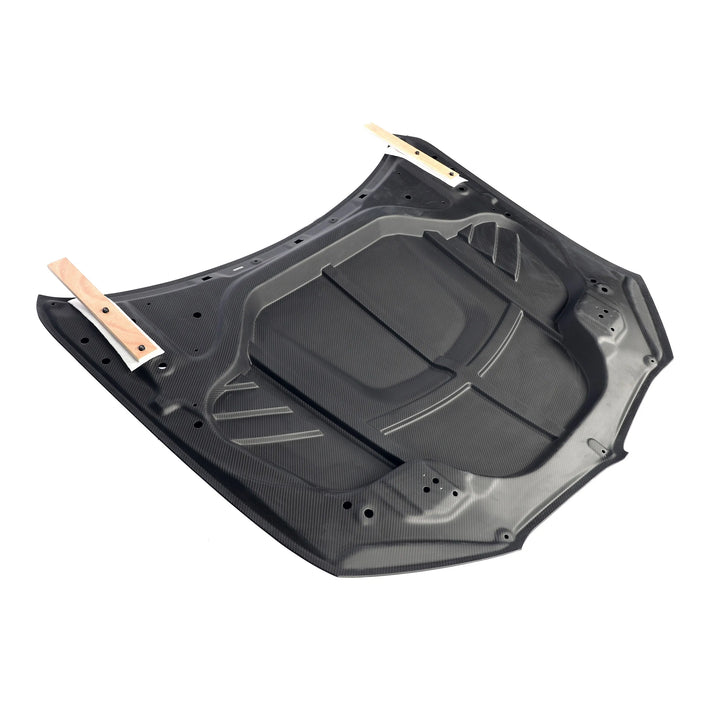 BMW X5 G05 dry carbon fibre bonnet rear side