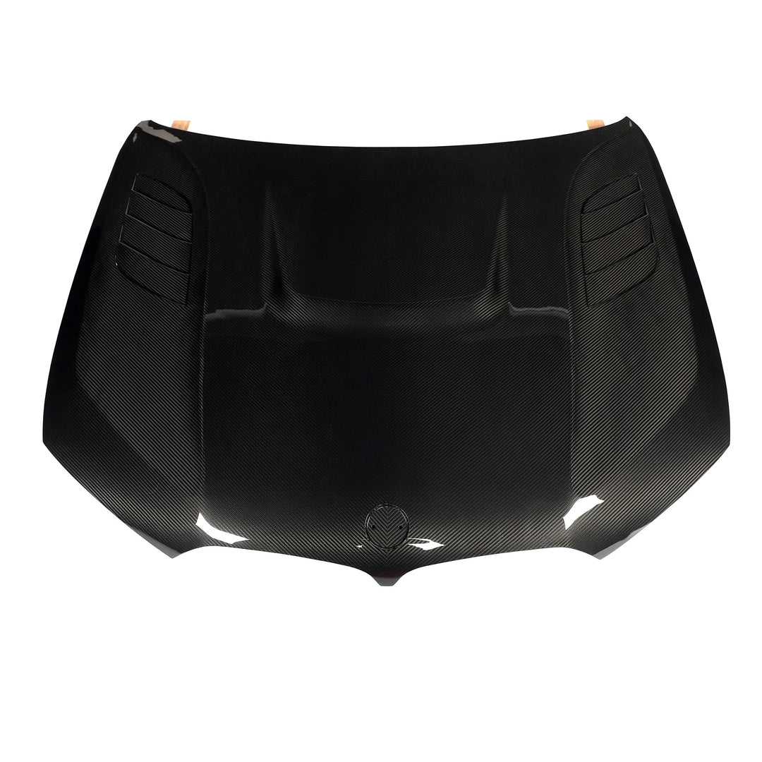 BMW X5 X5M X6 X6M G05 F95 dry carbon fibre bonnet
