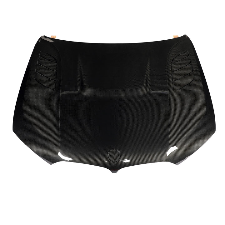 BMW X5 X5M X6 X6M G05 F95 dry carbon fibre bonnet