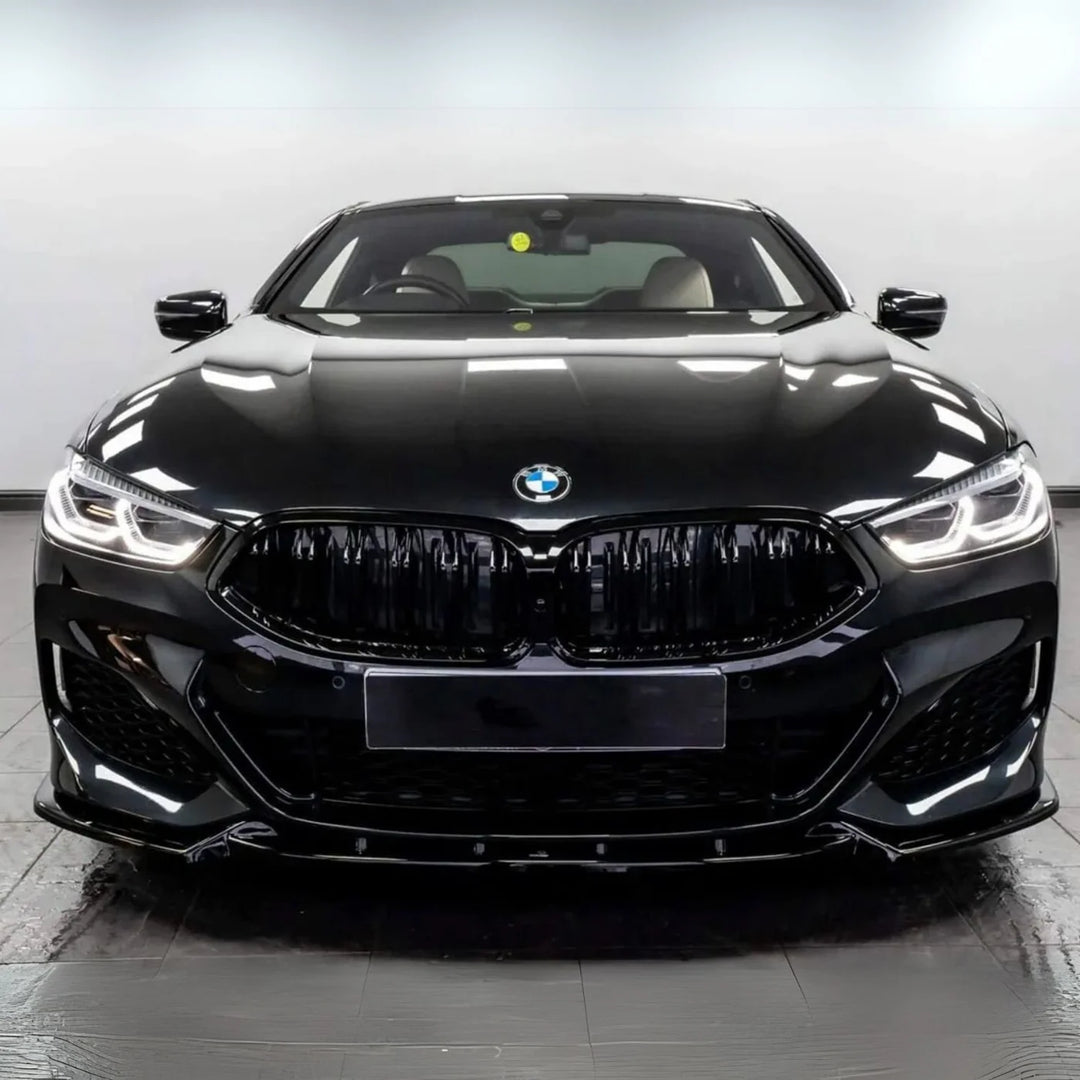 Gloss black kidney grille for BMW 8 Series G15 LCI installed