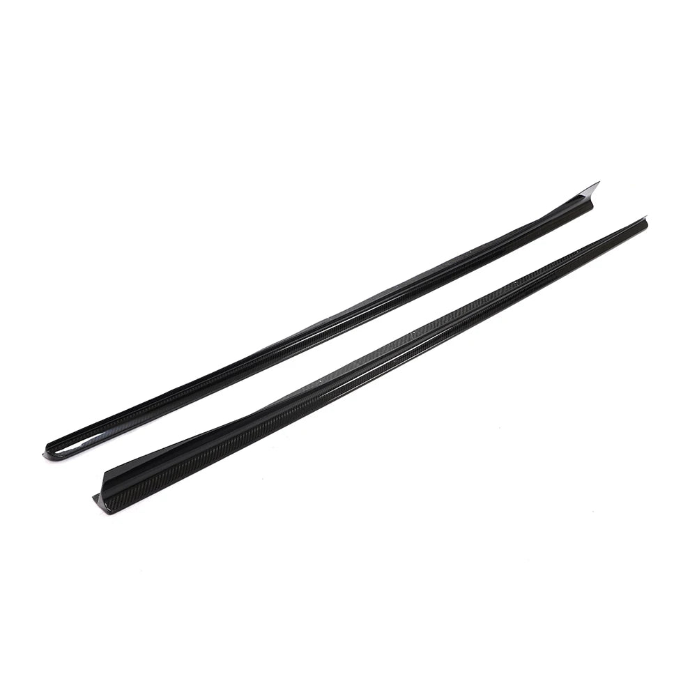 BMW 8 Series G15 M8 F92 dry carbon fibre side skirts V1 pair