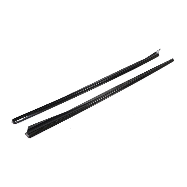 BMW 8 Series G15 M8 F92 dry carbon fibre side skirts V1 pair
