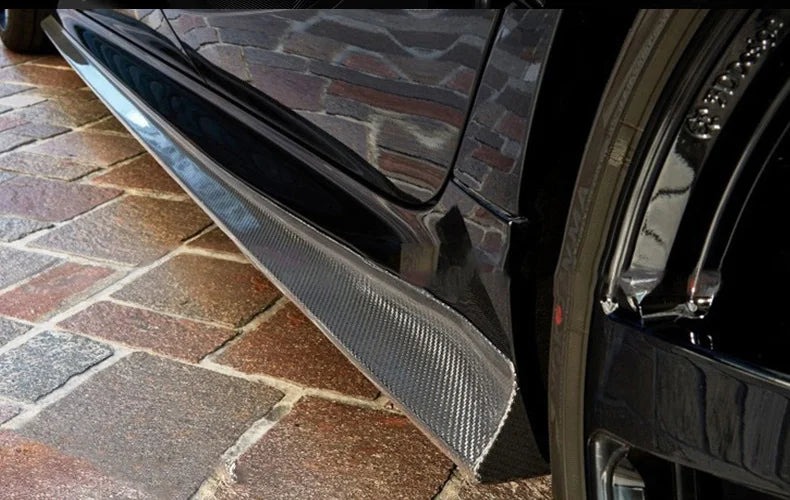 BMW 8 Series G16 Gran Coupé side skirt V1 installed