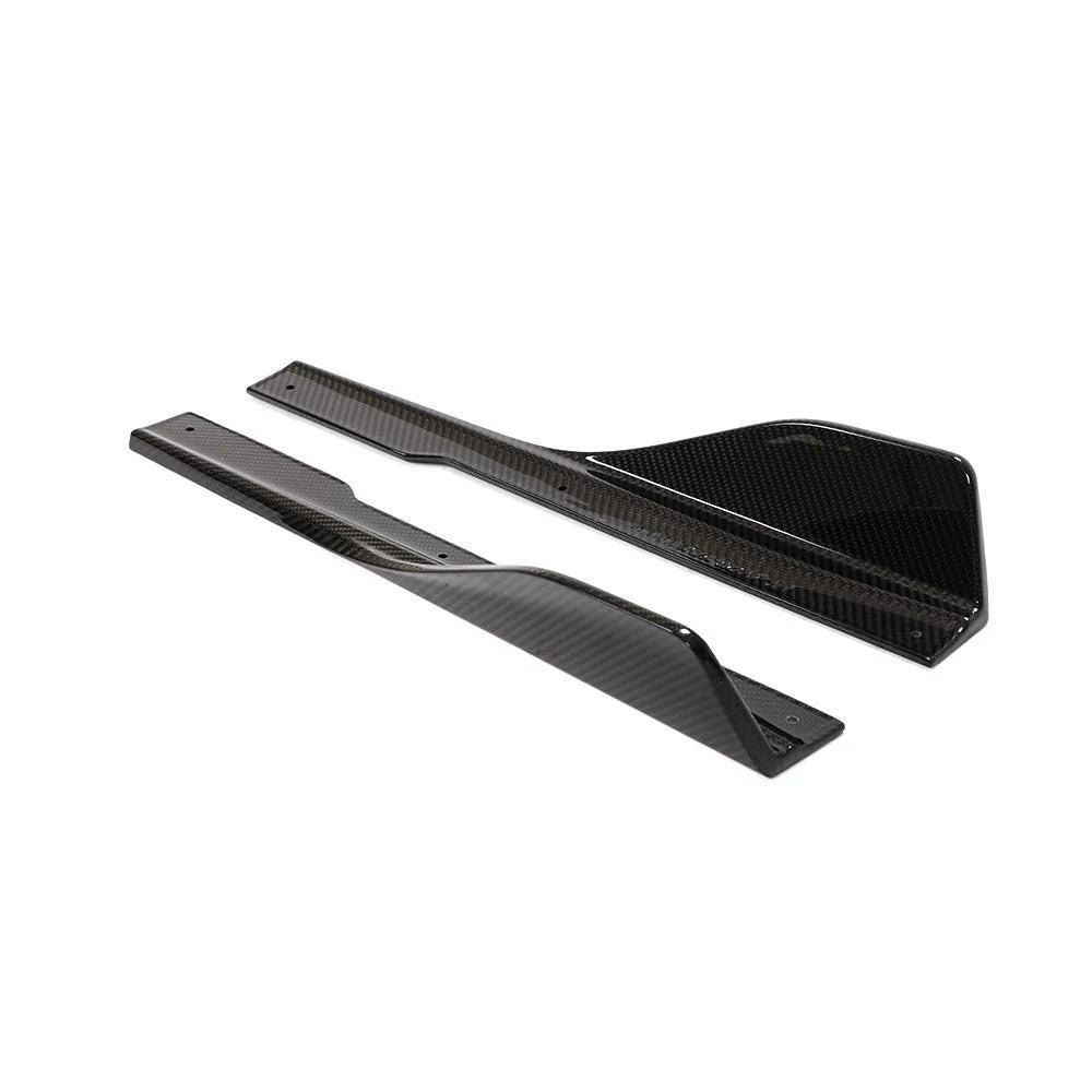 BMW 8 Series G16 M8 F93 Gran Coupé dry carbon fibre side skirts V2 pair