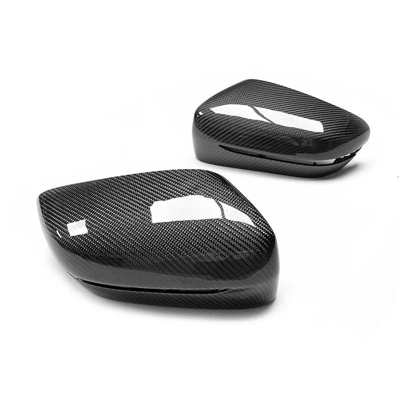 BMW G22 4 Series genuine carbon fibre direct-replacement mirror cover V3