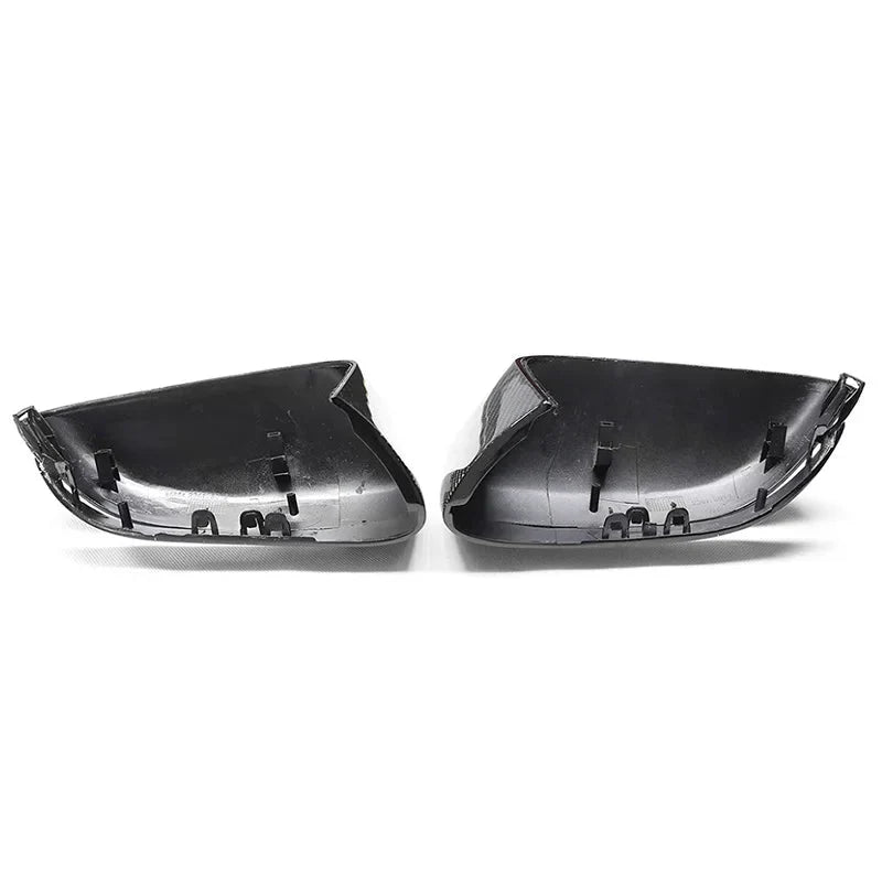 Carbon fibre mirror cover V3 for BMW G20 3 Series showing weave