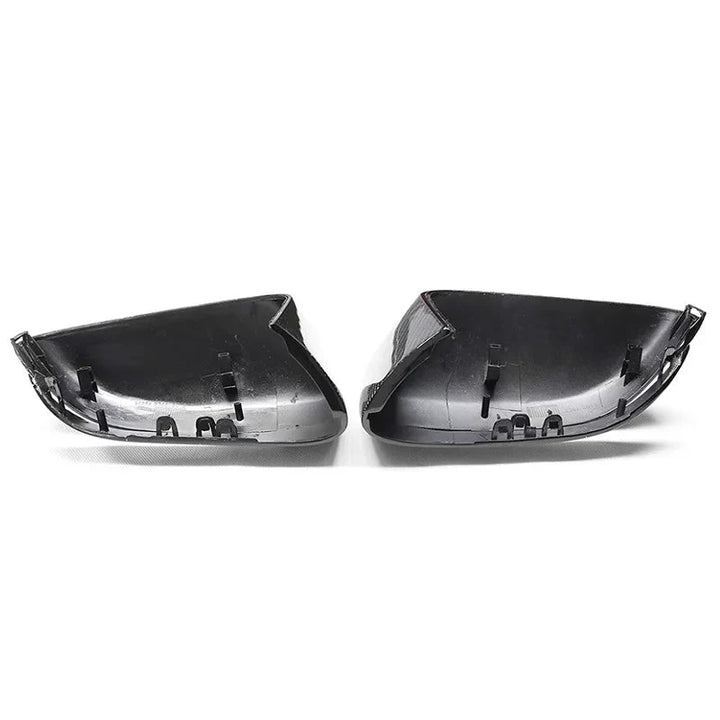 Carbon fibre mirror cover V3 for BMW G20 3 Series showing weave