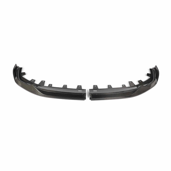 BMW 3 Series G20 G21 LCI M Sport carbon fibre front splitter V2