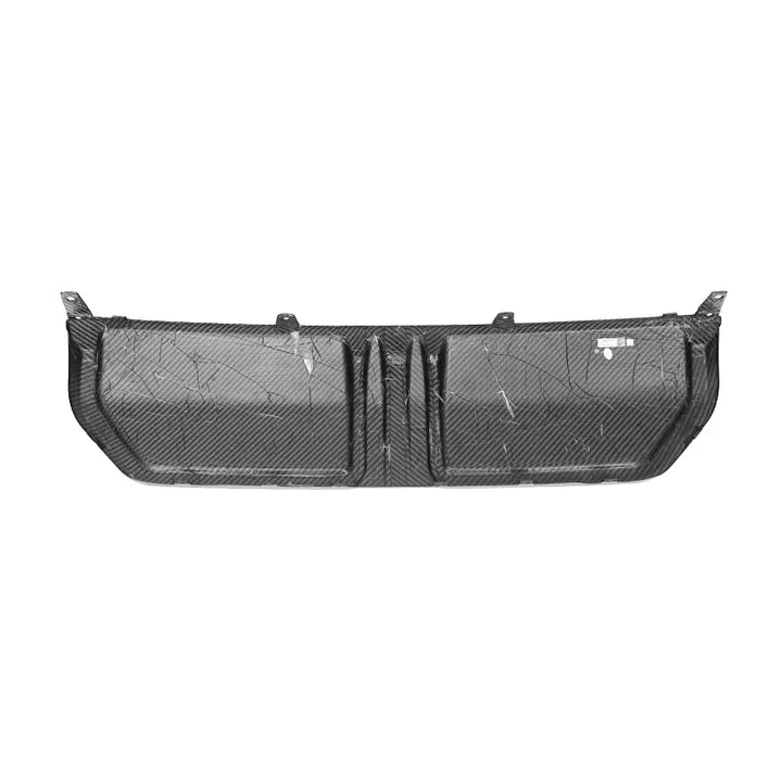 BMW 3 Series G20/G21 LCI M Sport Dry Carbon Fibre Rear Diffuser, Round Tips V1 (2022+)