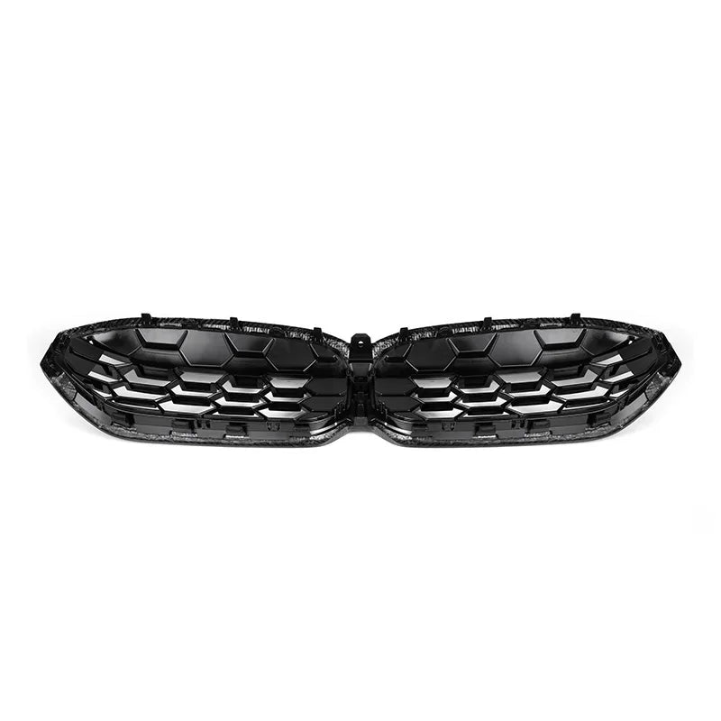 Genuine dry carbon fibre diamond slat kidney grille for BMW 3 Series G20 G21 LCI