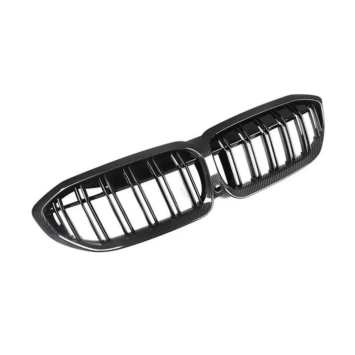 Genuine carbon fibre double slat kidney grille for BMW 3 Series G20 G21
