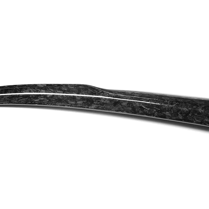 BMW G20 forged carbon fibre spoiler close-up
