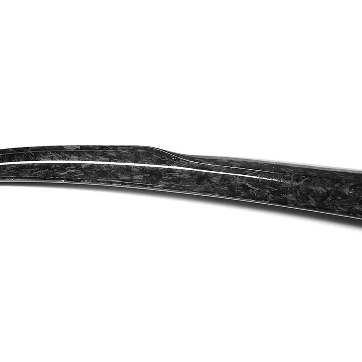 BMW G20 forged carbon fibre spoiler close-up