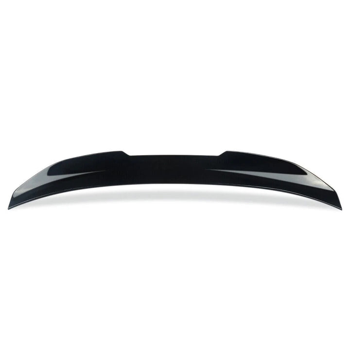 Gloss black rear spoiler V1 for BMW 3 Series G20 top view alternate shot