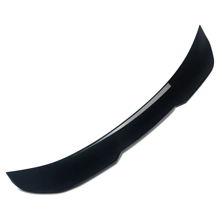 Gloss black ABS rear spoiler V1 for BMW G20 top view