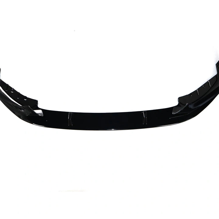 Gloss black front splitter for BMW G30 G31 5 Series LCI M Sport bumper