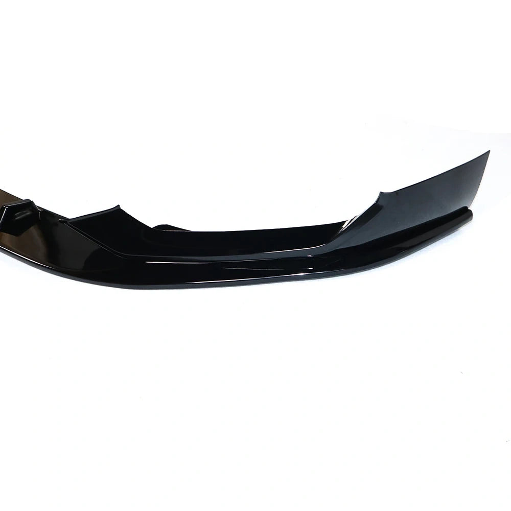 BMW G30 G31 LCI gloss black front splitter side profile