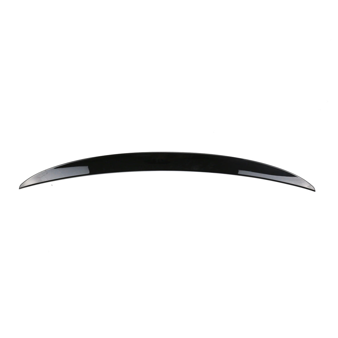 BMW G30 5 Series gloss black rear spoiler top view